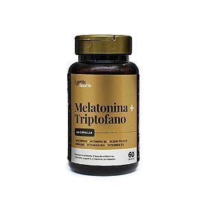 Melatonina + Triptofano - 60 cápsulas - Omix Health