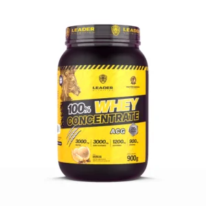 100% Whey Concentrate ACG + Glutamina 900g - Leader Nutrition