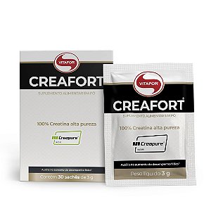 CREAFORT® (Creapure) - 30 sachês 3g - Vitafor