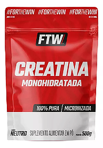 Creatina Monohidratada Pura 500g Ftw