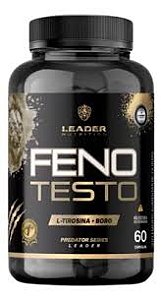 Feno Testo Feno Grego + Tirosina + Boro 60 Cápsulas - Leader Nutrition