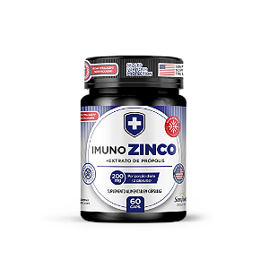 IMUNO ZINCO 200MG 60 CAPSULAS SUNFOOD EVOLUTION