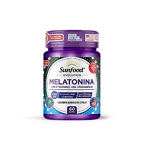 MELATONINA 1.100MG 60 CAPSULAS SUNFOOD EVOLUTION