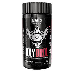 Termogênico Oxydrol Darkness 120 cápsulas com 400 mg cafeína