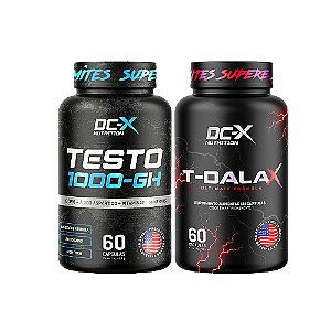 TESTO 1000-GH 60 Cápsulas + T-DALA X 60 Cápsulas - DCX NUTRITION