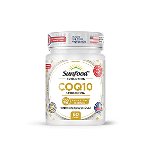 CoQ10 Ubiquinona 200mg 60 Caps Sunfood Evolution