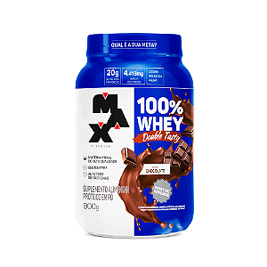 100% Whey Double Tasty 900g - Max Titanium