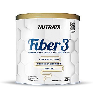 Fiber 3 200gr - Natural - Nutrata 200g