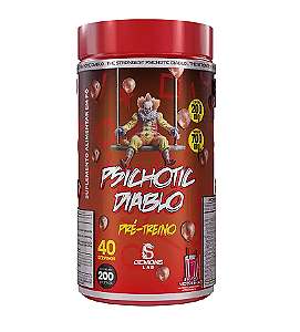 Lançamento Pré-treino Psichotic Diablo Frutas Vermelhas 200g - Demons Lab