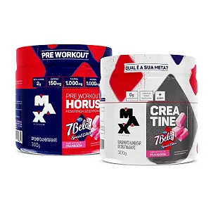 Kit 7Belo Max Titanium - Hórus 300g + Creatina 300g