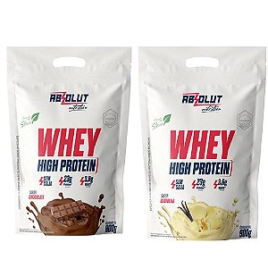 Combo 2x Whey High Protein 900g – Absolut Nutrition