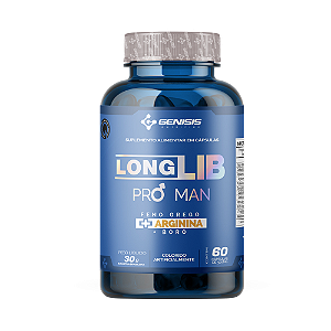 LongLib Pro Man - 60 Cápsulas - Genisis Nutrition