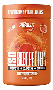 Iso Beef Protein 900g Absolut Nutrition | Proteína Bovina Zero Lactose e Zero Glúten