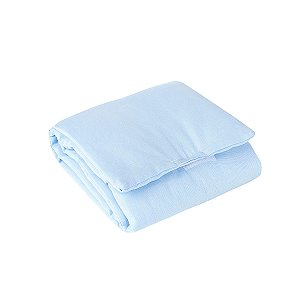 Trocador Portátil Plastificado Azul Bebê 1 Peça