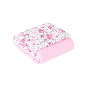 Trocador Portátil Plastificado Bailarina Floral Rosa 1 Peça