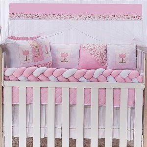Kit Berço Encanto Docinha Lili 12 Peças