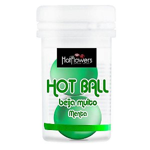 HOT BALL MENTA BEIJA MUITO 02 UNIDADES HOT FLOWERS