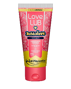 Love Lub Bubbalove Lubrificante Corporal Beijável 60g La Pimienta tutti-frutti