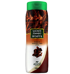 Sabonete Íntimo Feminino Aroma de Aroeira 200ml Apinil Cosméticos