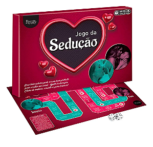 Jogo Tabuleiro Sedução com Dados Diversão ao Cubo