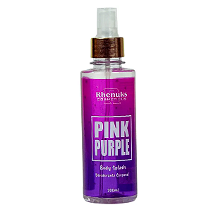 BODY SPLASH PINK PURPLE - RHENUKS COSMÉTICOS 200ML