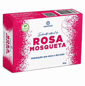 Sabonete Antisséptico Rosa Mosqueta 90g