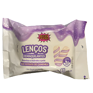 Lenços Demaquilantes Camomila 25 Unidades