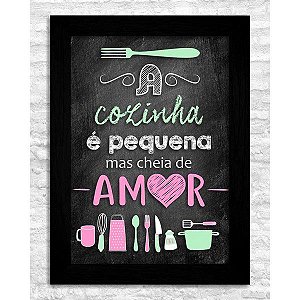 A COZINHA É PEQUENA