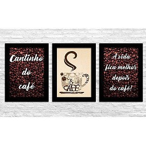 KIT 3 - CANTINHO DO CAFÉ