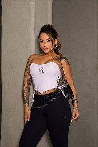 CROOPED CORSET 8 BARBATANAS