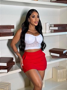 SHORT SAIA FLET COM BOLSO