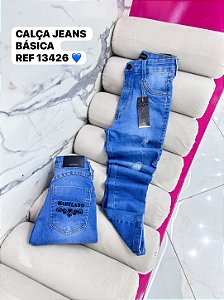 LINHA BÁSICA CALÇA JEANS