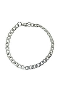 PULSEIRA INFINE ELOS GRUMET EM AÇO INOX