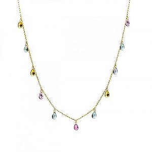 COLAR LA MADAME CO COLAR DOURADO