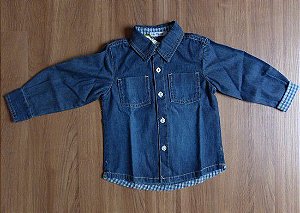 Camisa Jeans Masculina Infantil