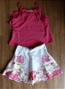 Conjunto Kids Gabriela Aquarela