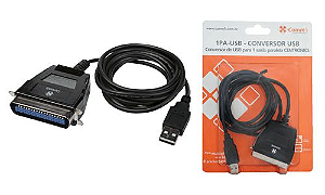 1PA-USB - Conversor de USB para 1 saída paralela CENTRONICS