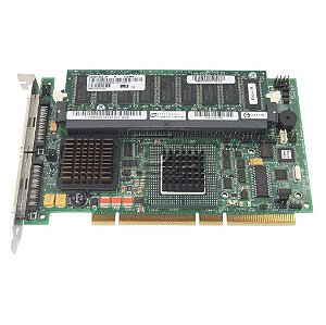 1U294 Placa Controladora Dell PERC 4 / DC de 128MB SCSI PCI-X RAID