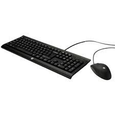 403040290100 KIT Teclado e Mouse USB C2500 Preto Hp