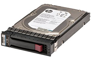 508010-001 - HD Servidor HP 2TB 6G 7.2K 3.5 SAS DP