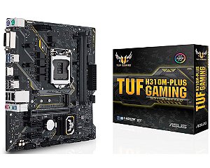 90MB0Y50-C1BAY0 Placa-Mãe Asus GAMING (TUF H310M-PLUS) Intel 1151 DDR4 mATX