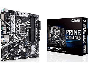 90MB0Z60-M0EAY0 Placa-Mãe Asus Prime (PRIME Z390M-PLUS) Intel 1151 DDR4 mATX