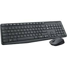 920-007903 KIT Teclado e Mouse S/fio Mk235 Preto Logitech