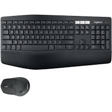 920-008219 KIT Teclado e Mouse sem fio Mk850 Preto Logitech