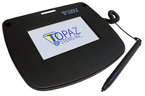 Coletor de Assinatura Topaz Systems T-LBK43LC Modelo Série Siglite Color 4.3