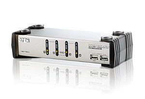 CS1734A Switch PS/2-USB VGA/Audio KVMP™ de 4 portas