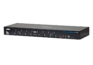 CS1788 Comutador KVM USB DVI de 8 portas com link duplo / áudio