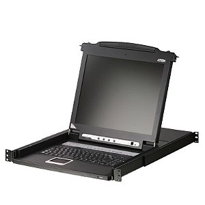 GAVETA KVM 17" KVM 8 PORTAS SPHD - CL1008 - ATEN