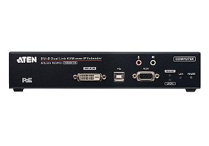 KE6912T Transmissor KVM sobre IP de 2K DVI-D com link duplo com PoE