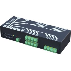 MA-52002FX Módulo de Acionamento via rede fibra ótica 100Base-FX com 12 saídas, 12 entradas e 2 Seriais